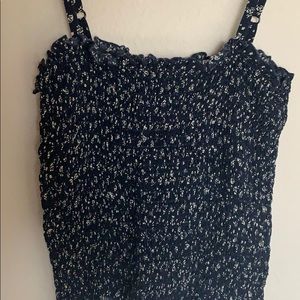 Brandy stretchy floral tank